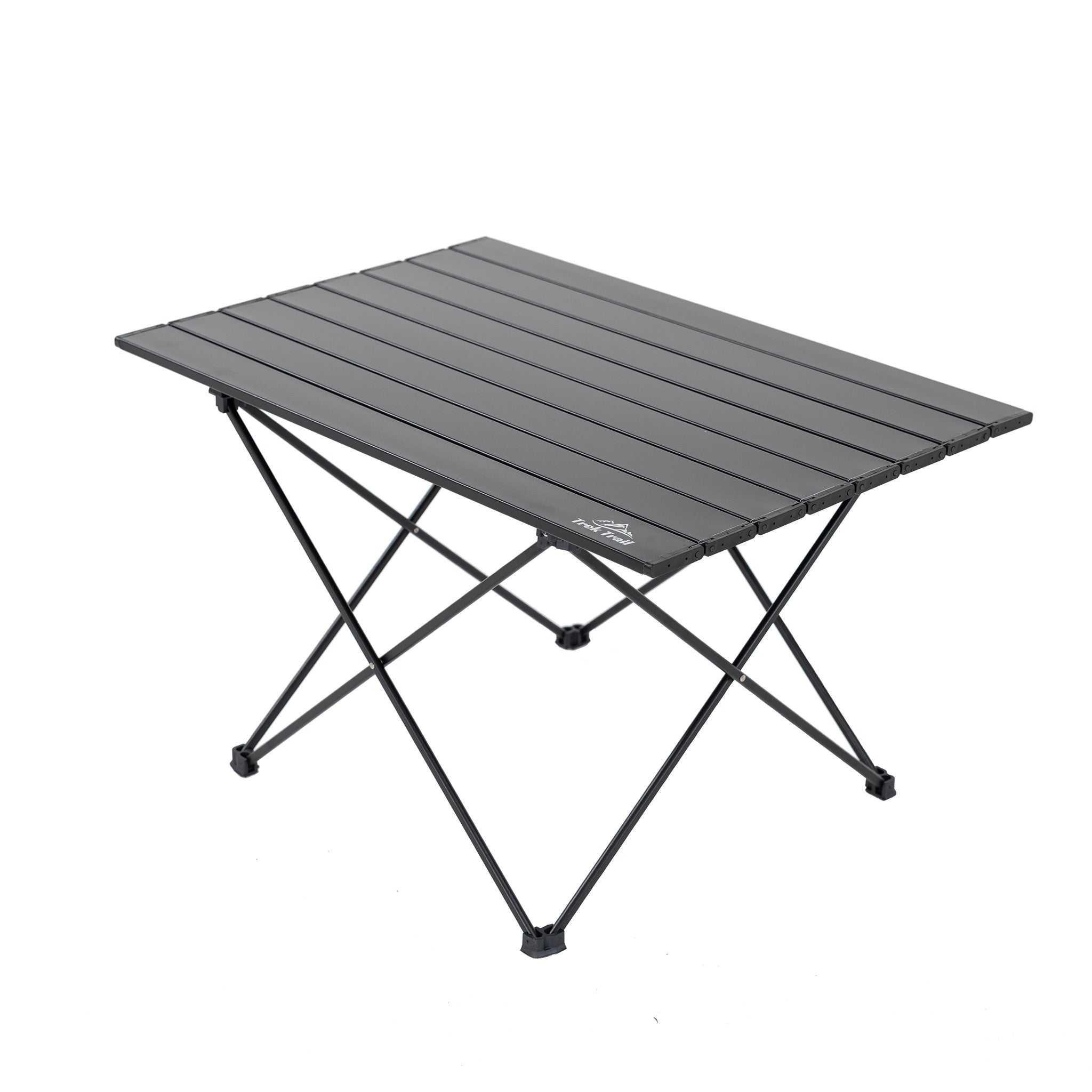 Ultralet foldebord i aluminium, 68 x 46 cm, med transportpose