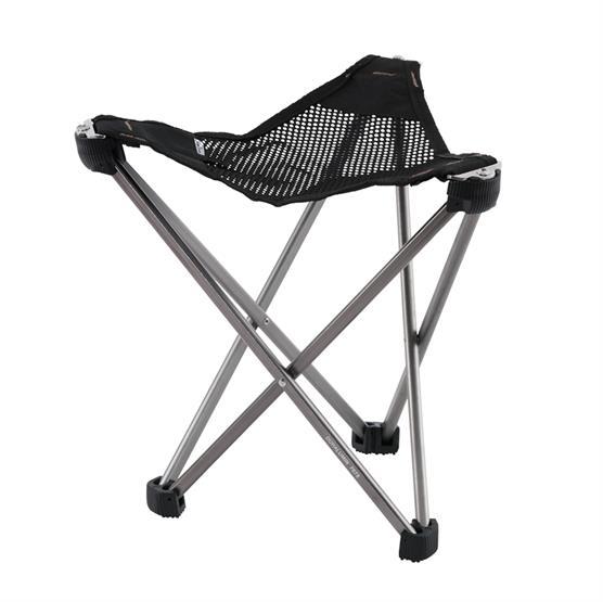 Robens Geographic Grey kompakt foldestol i grå polyester-mesh