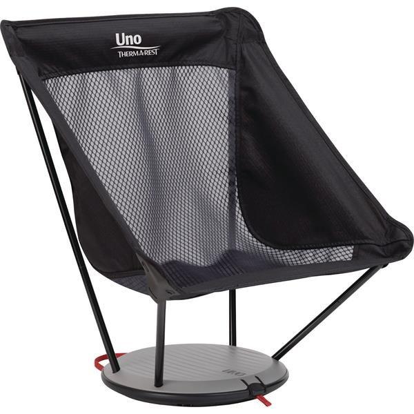 Thermarest Uno Chair sammenpakket i sin cylinderform